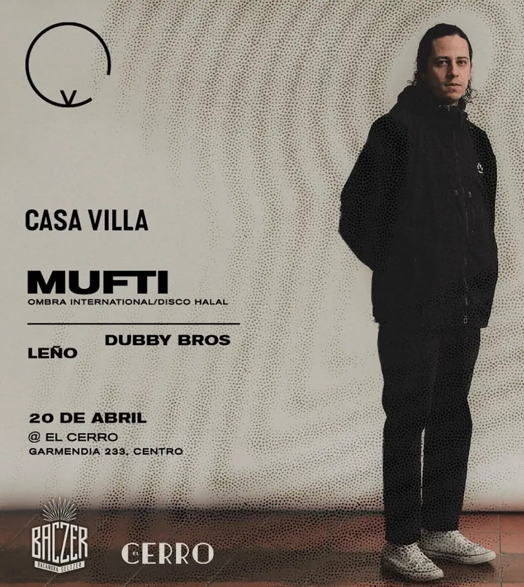 Flyer Casa Villa — Mufti, Leño, Dubby Bros